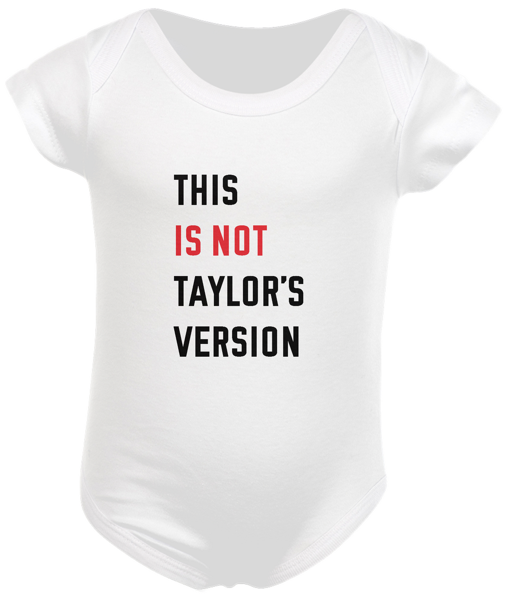 Nome do produto: Body Baby - This Is Not Taylor\'s Version