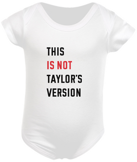 Nome do produtoBody Baby - This Is Not Taylor's Version