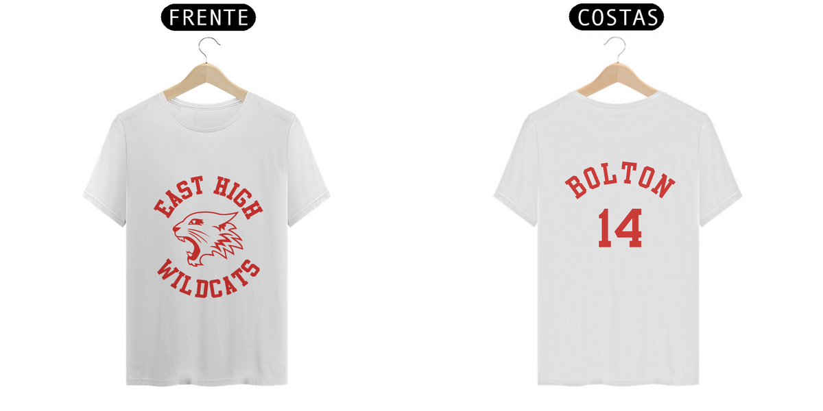 Nome do produto: T-shirt East High Wildcats Bolton - HSM