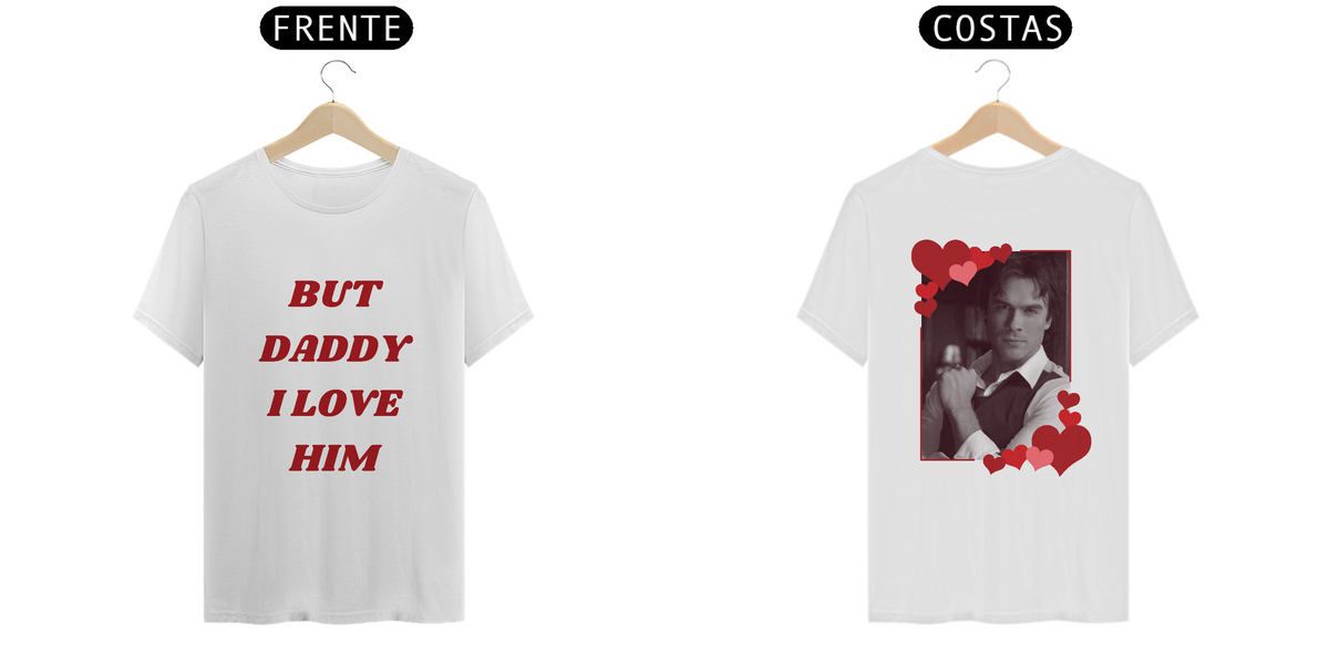 Nome do produto: T-shirt But Daddy I Love Him - DAMON