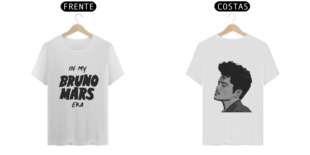 Nome do produto: T-shirt - In My Bruno Mars Era