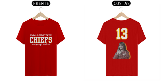 T-shirt Chiefs - Vermelha