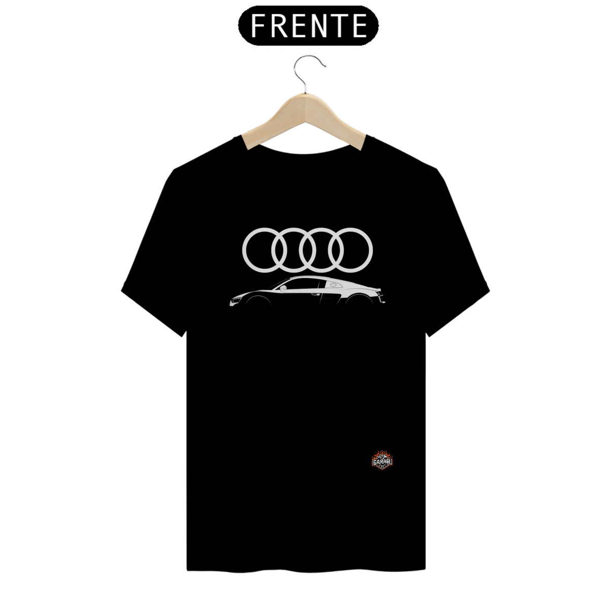 Nome do produto: T-shirt R8 Audi Logo G619