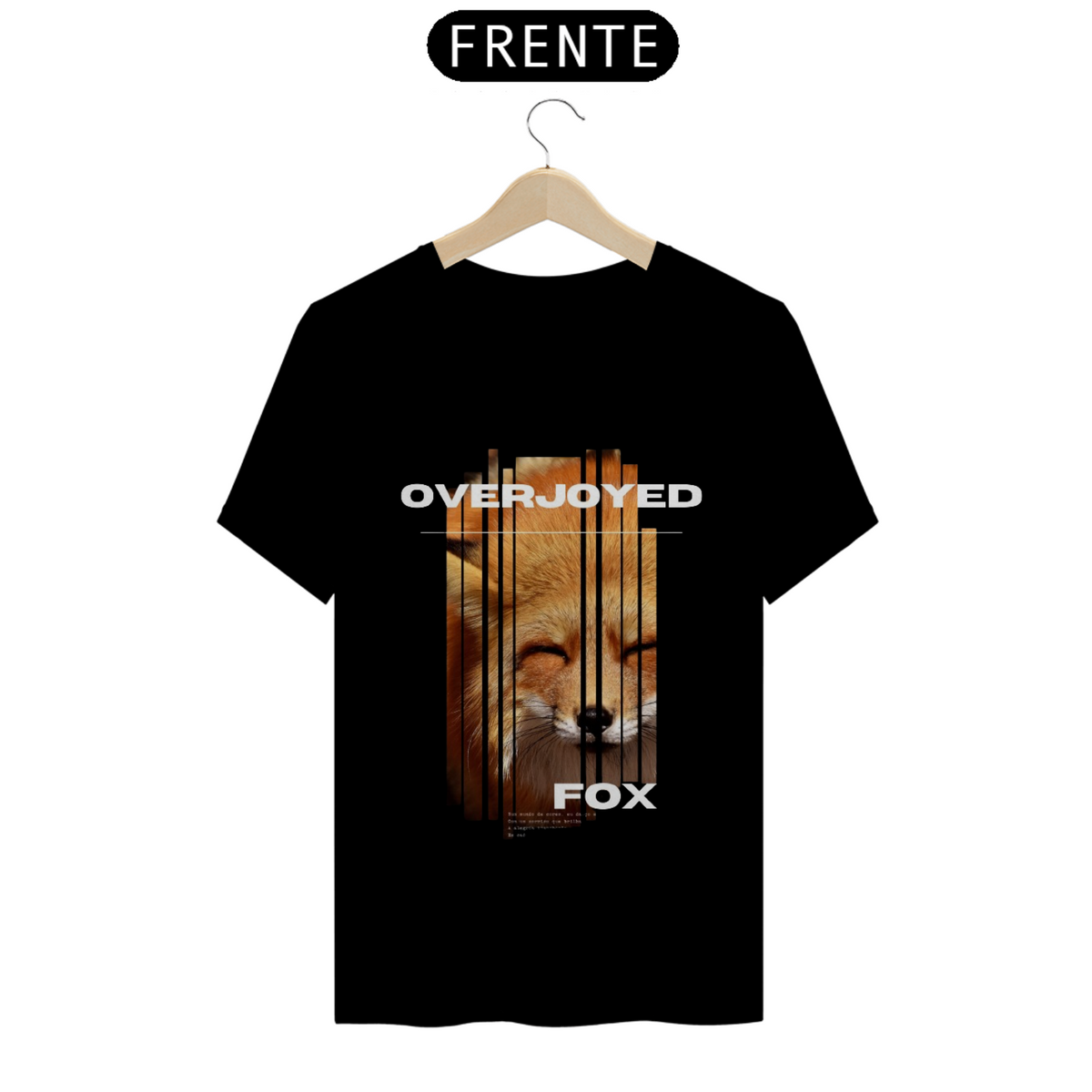 Nome do produto: Camisa Pima Premium Overjoyed Fox