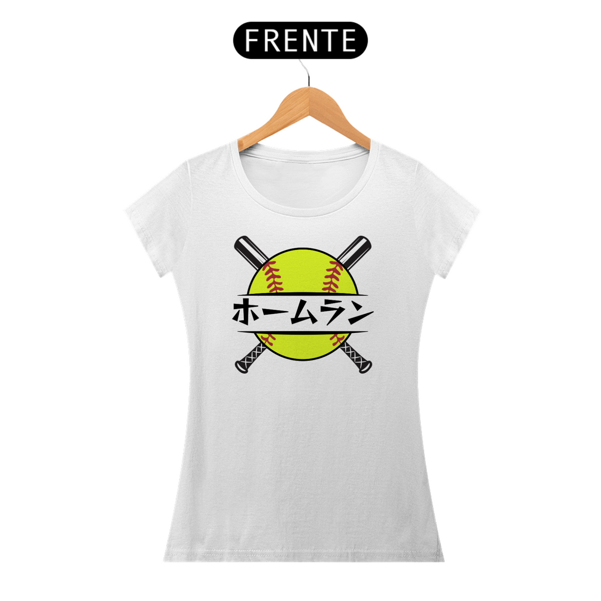 Nome do produto: Camiseta Soft FEM Homerun JP