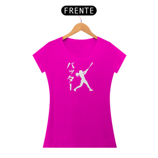 Nome do produtoCamiseta Soft FEM Batter JP White