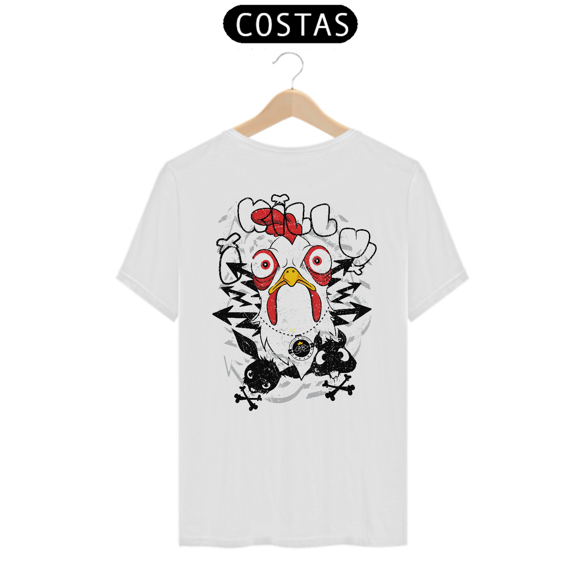 Nome do produto: CAMISA BROTHERS UNITED -  CHICKEN 