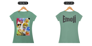 Camiseta Feminina Emoji