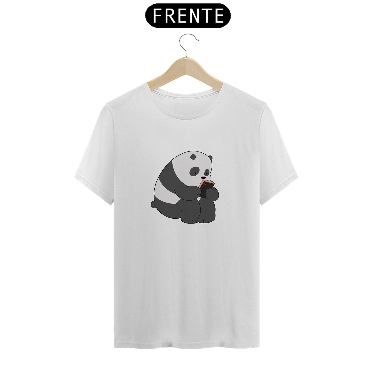 Nome do produto: Camiseta - Panda / Ursos sem curso