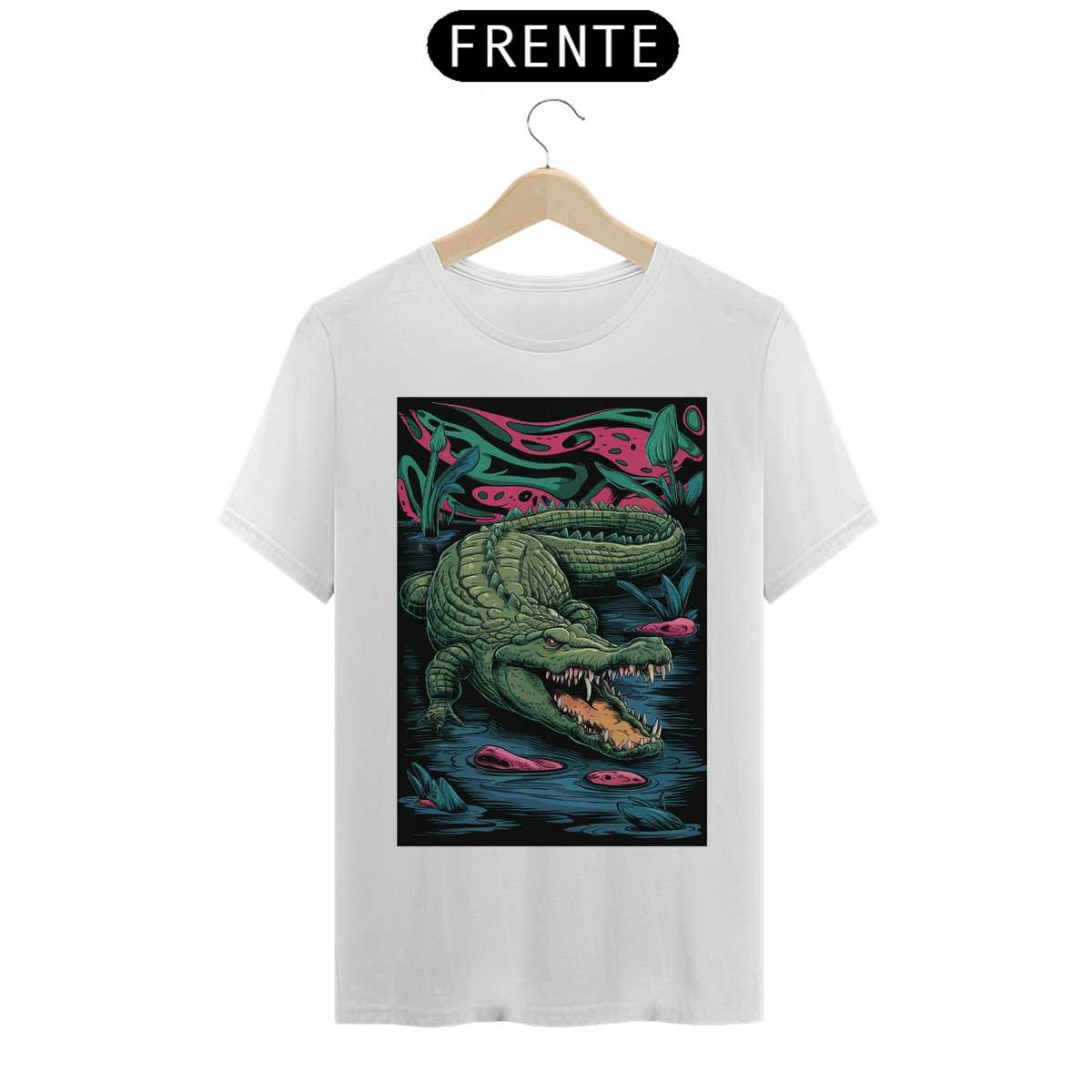 Nome do produto: Camisa- crocodilo