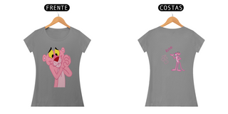 Nome do produtoCamiseta Quality feminina Pantera cor de rosa