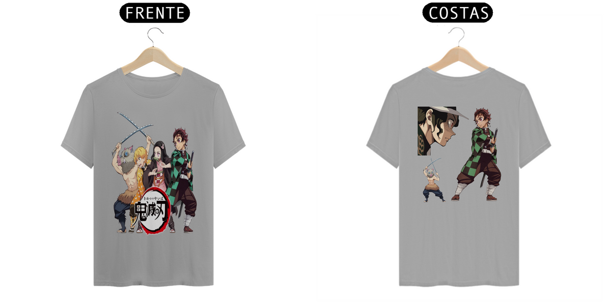 Nome do produto: Camiseta Personalizada Demon Slayer