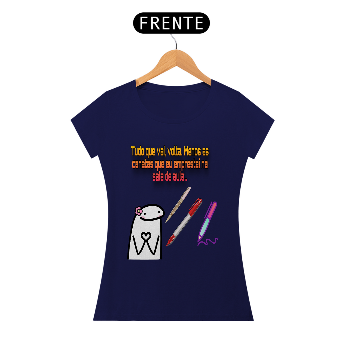 Nome do produto: Camiseta Feminina Babylong Personalizada