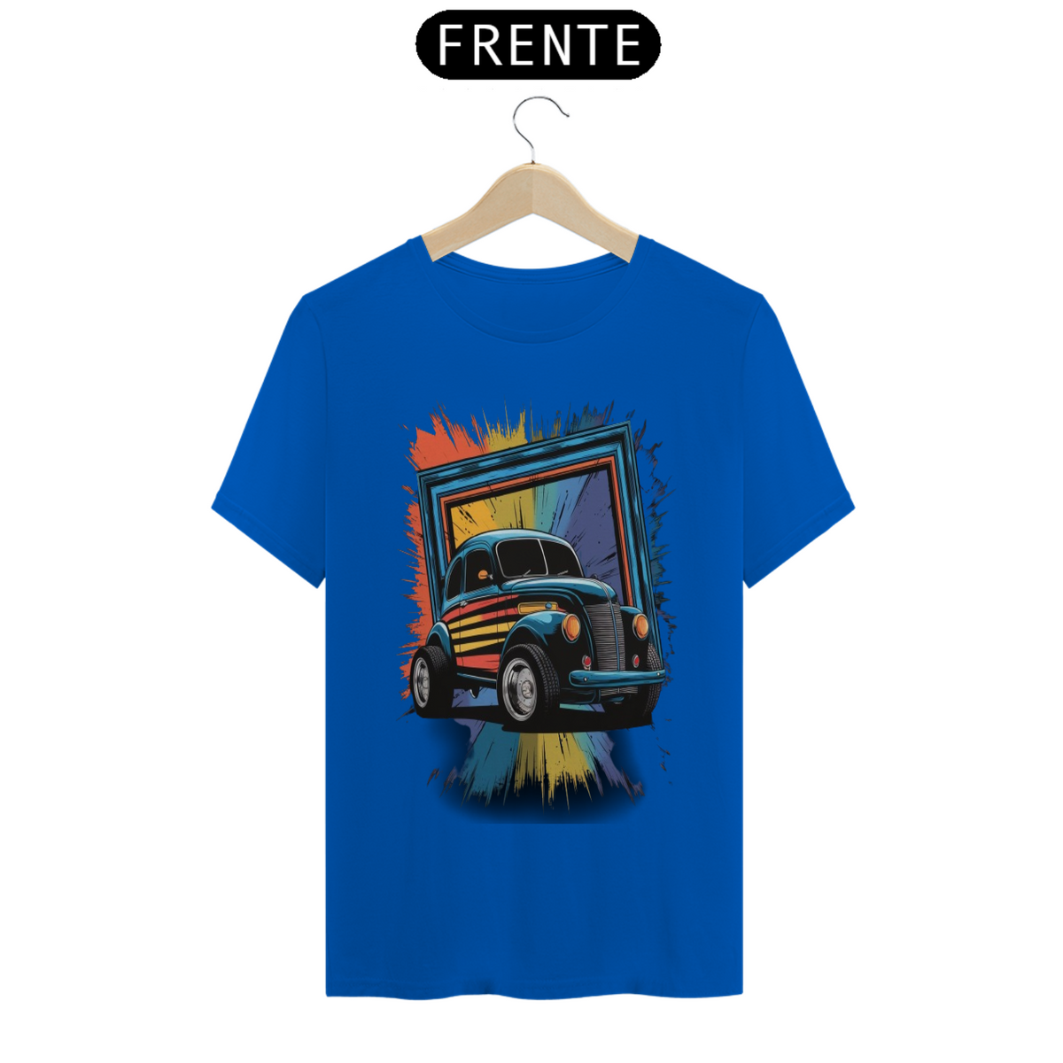 Nome do produto: T-shirt  Quality Newton´s Store Car