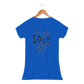 Nome do produtoCamiseta Feminina LOVE Personalizada