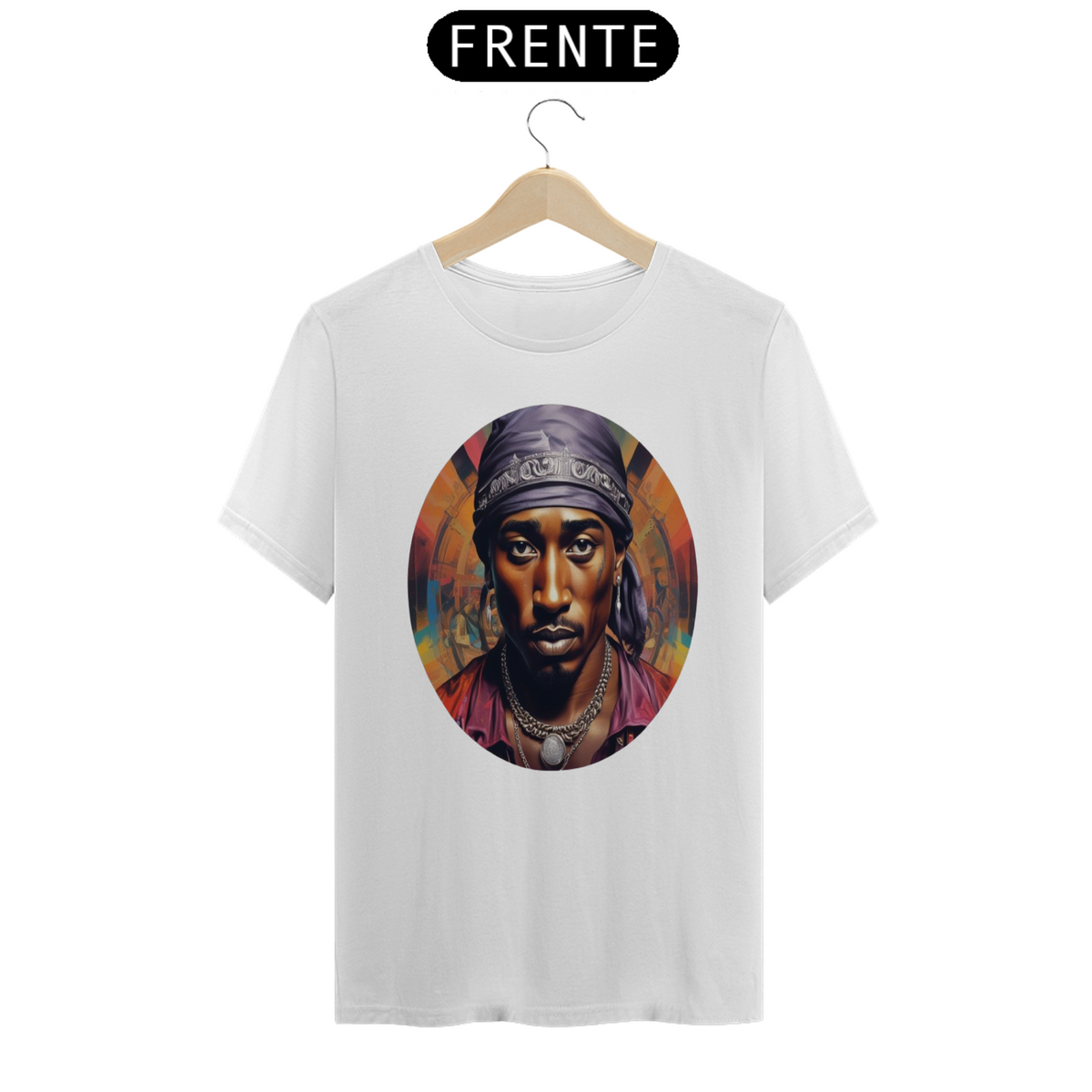 Nome do produto: Camisa Tupac Personalizada