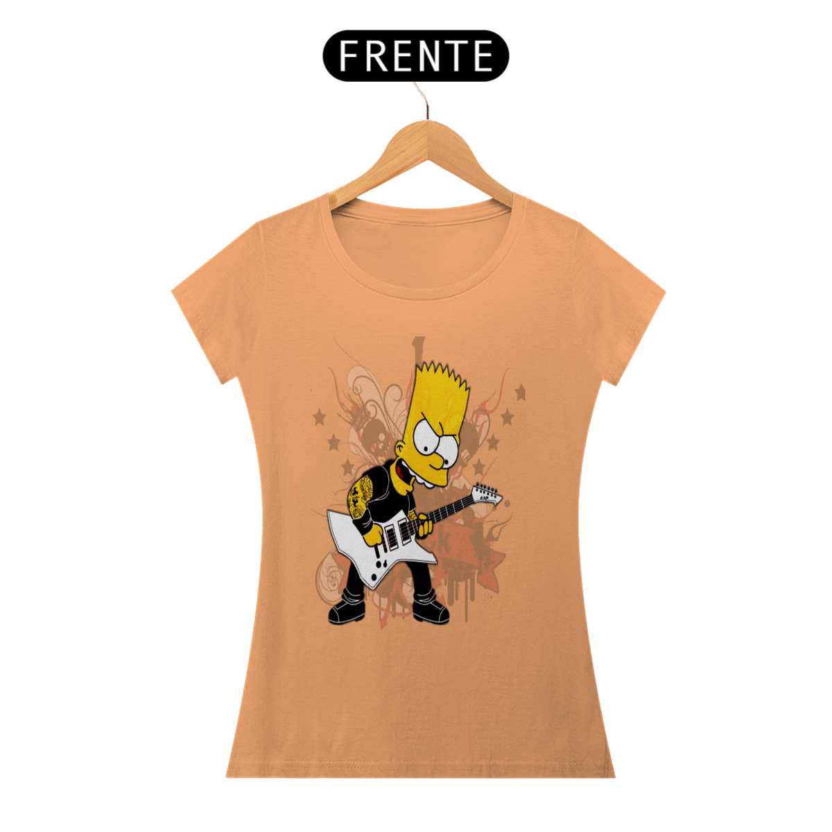 Nome do produto: Camisa Feminina Personalizada Bart