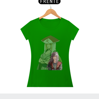 Nome do produtoCamiseta feminina Tsunade e Jiraya