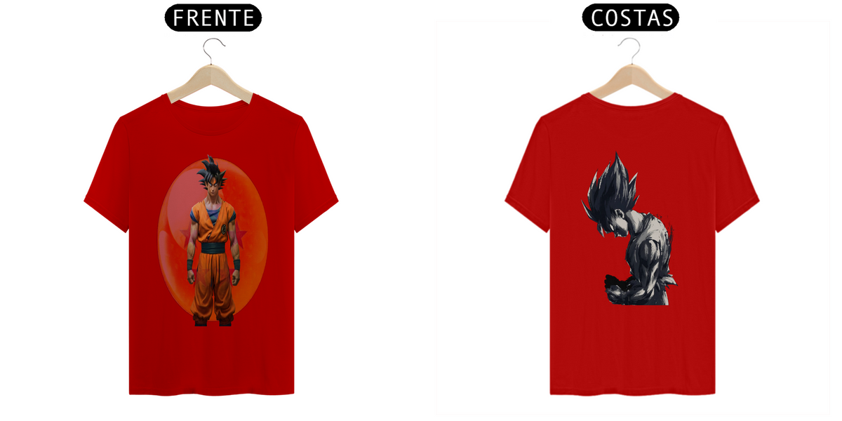 Nome do produto: T-SHIRT Quality GOKU Personalizada