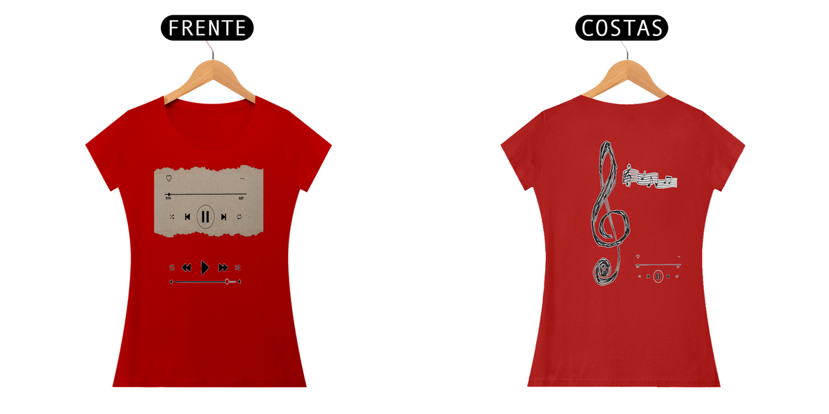 Nome do produto: Camiseta Personalizada Feminina