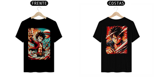 Camisa T-shirt clássica, Embarque na Aventura de One Piece 