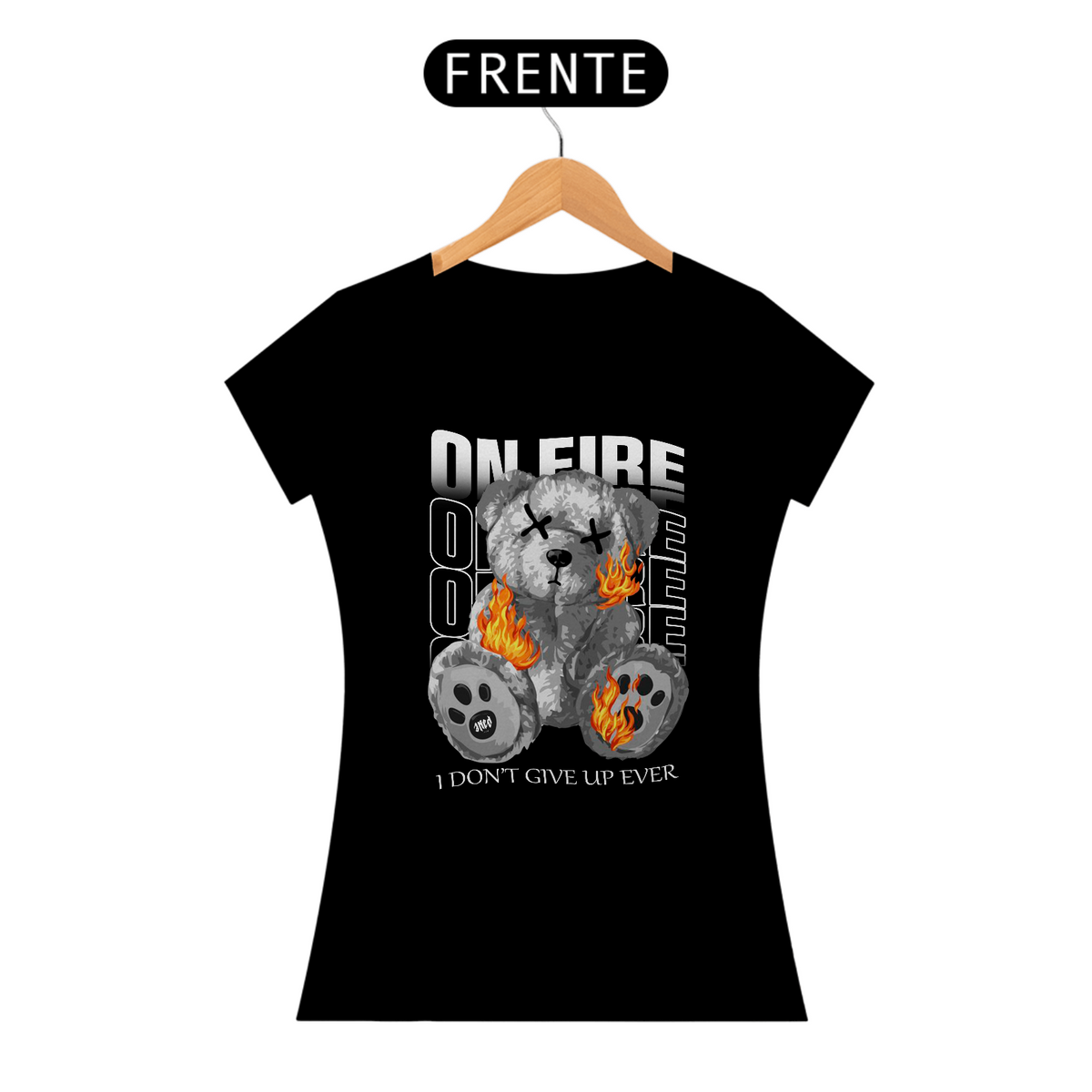 Nome do produto: Camiseta Baby Long On Fire AnedWear