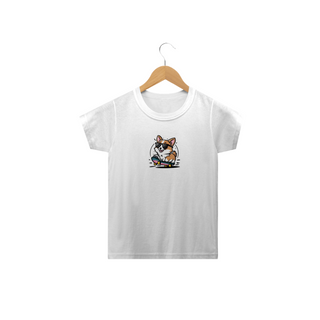 Camiseta Infantil Dog Skate