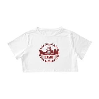 Nome do produtoCamisa Cropped - Fire Protection