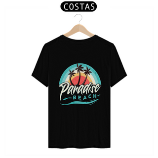 Camiseta Paradise Beach Retro Vintage Summer