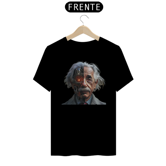 Camisa- Albert Einstein robot