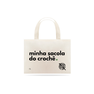 Ecobag Criativa Minha Sacola do Crochê