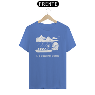 Nome do produtoCamiseta Cristã Ele está no Barco