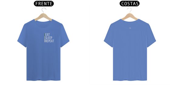 Camiseta Eat Sleep Repeat