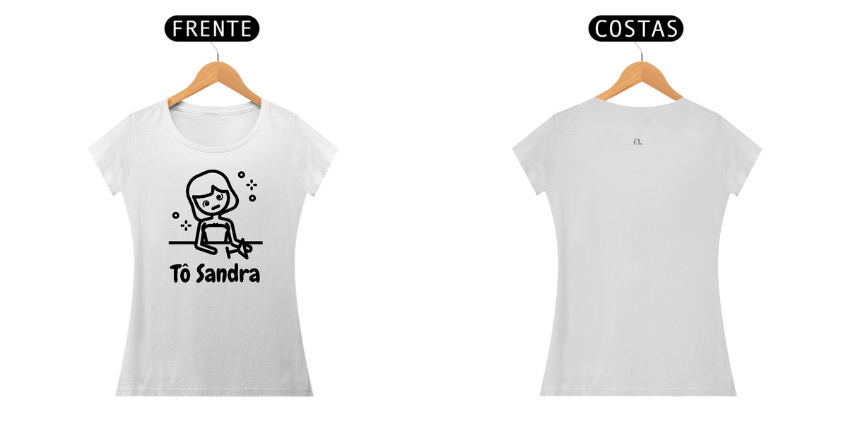 Nome do produto: Camiseta Tô Sandra