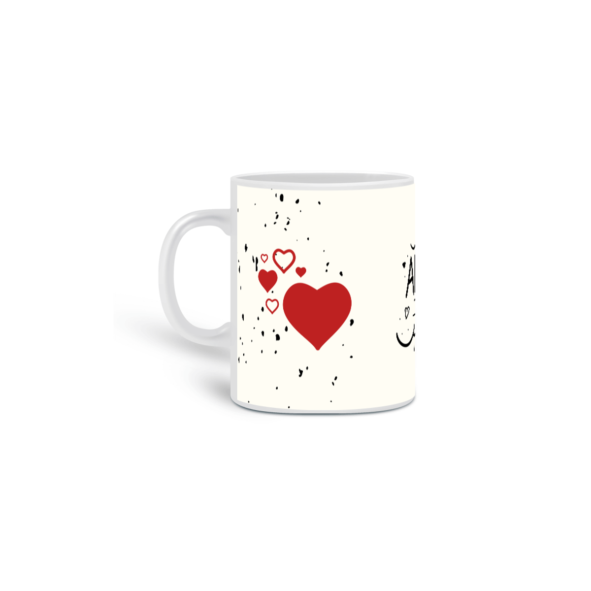 Nome do produto: Caneca O Amor Mora Aqui