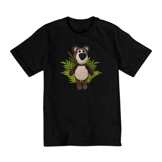 Camiseta Amigurumi Inspirada no Urso da Masha