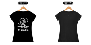 Camiseta Tô Sandra Preta