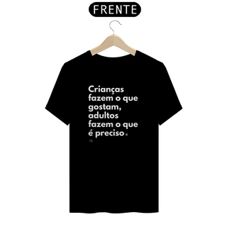 Nome do produtoCamiseta Criativa Frases Motivacionais