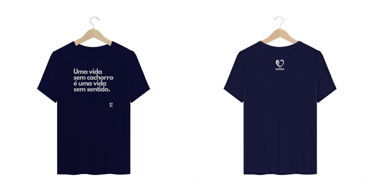 Nome do produto: T-Shirt Plus Size - Frases para os donos de Cachorros 