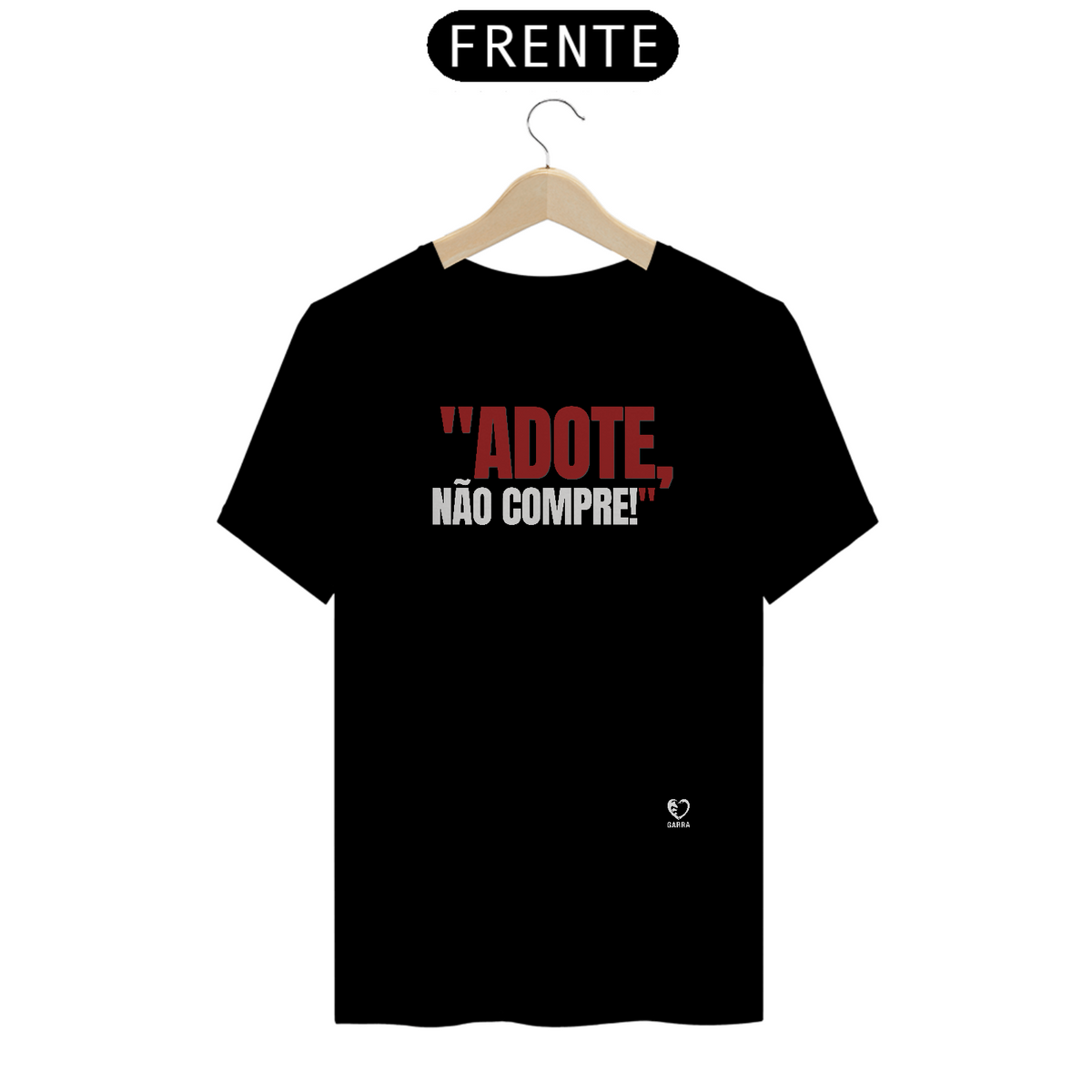 Nome do produto: T-Shirt Prime - ADOTE!