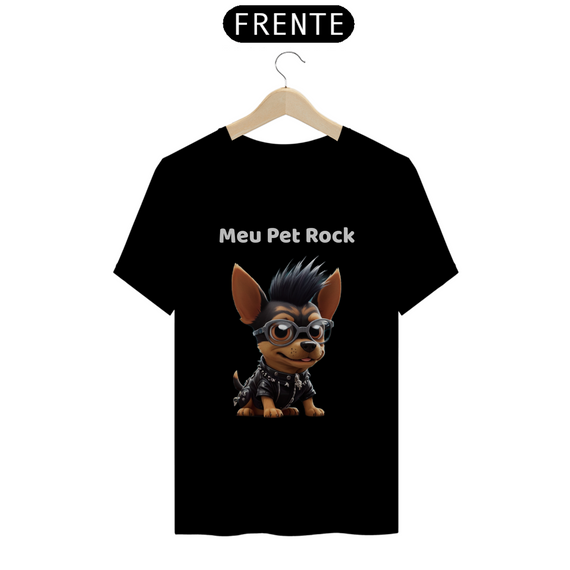 Camiseta  Meu Pet Rock 