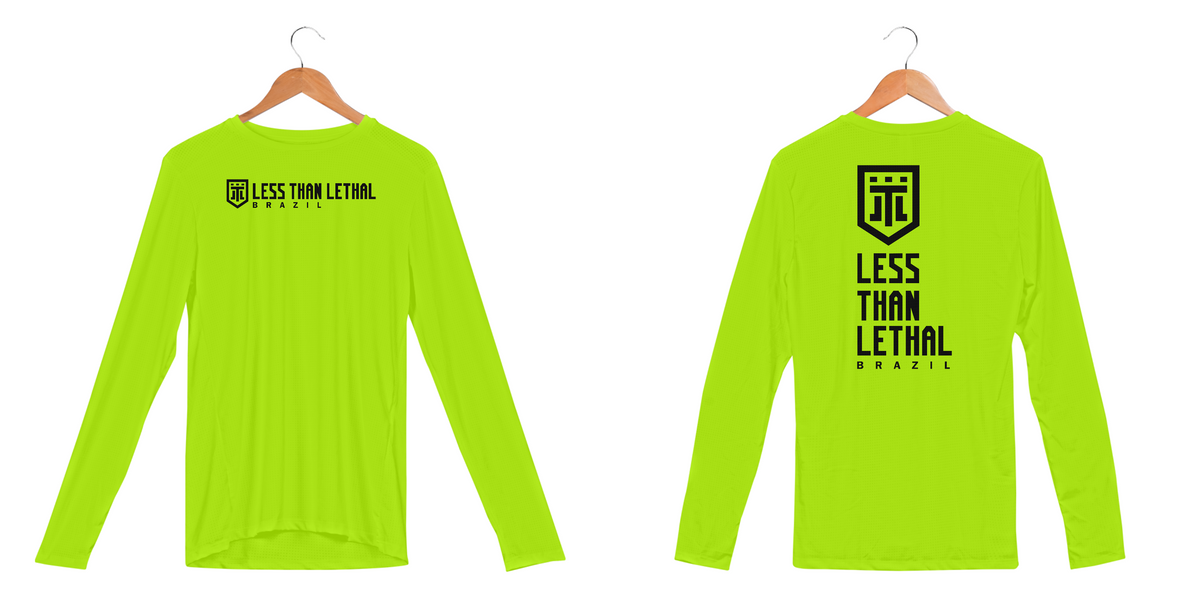 Nome do produto: Camiseta Longa Dry LTL BRAZIL Verde