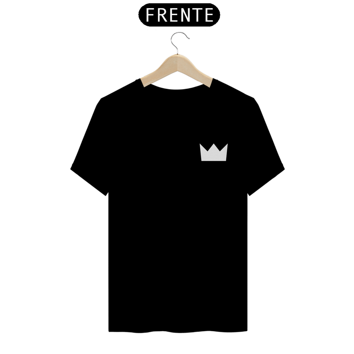 Nome do produto: Camisa Rei (Simbolo Branco)