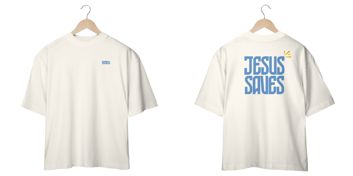 Nome do produto: Oversized Jesus Saves II