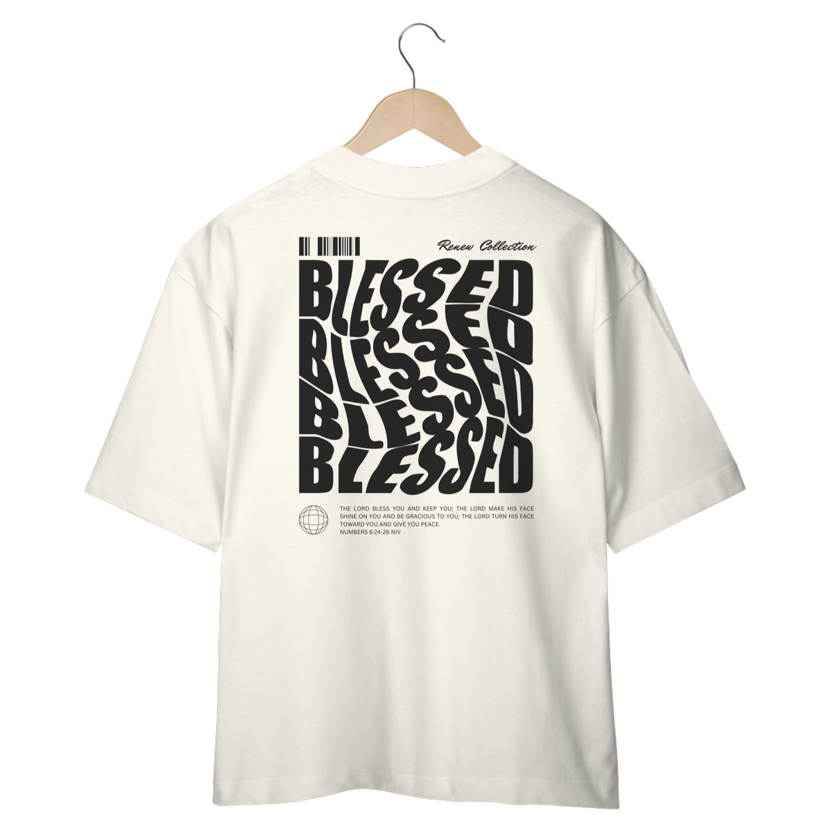 Nome do produto: Oversized Blessed / Clara