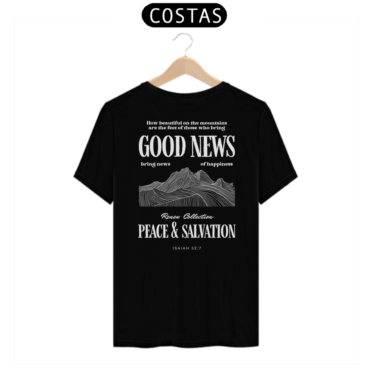 Nome do produto: T-shirt Good News