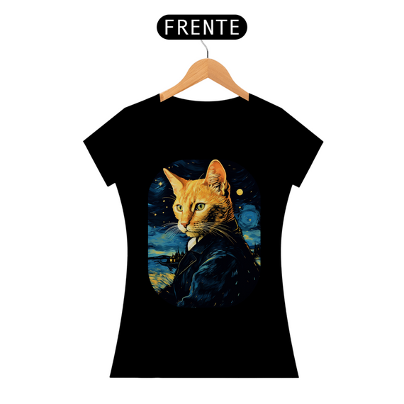 Camisa Ilustração de gatos