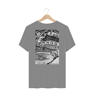 Nome do produtoCamiseta Plus Riders Sketch Motor XL250R - estampa nas costas