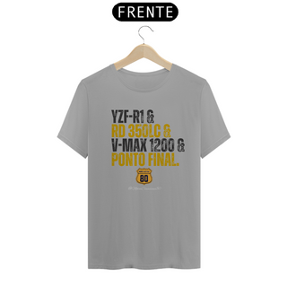 Nome do produtoCamiseta RD, R1, VMAX e ponto final