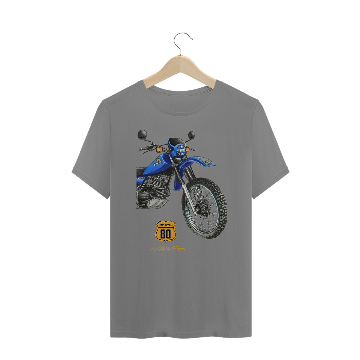 Nome do produto: Camiseta Plus Riders XL 250R Azul - by Nello Petri